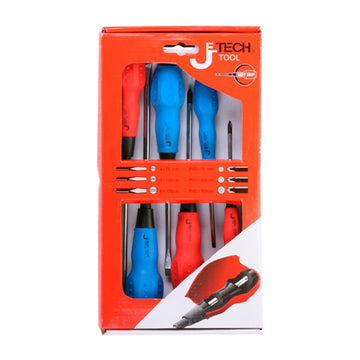 Schraubendreher-Set Jetech Tool 4x75, 5x10, 6x125 mm (6 pcs)