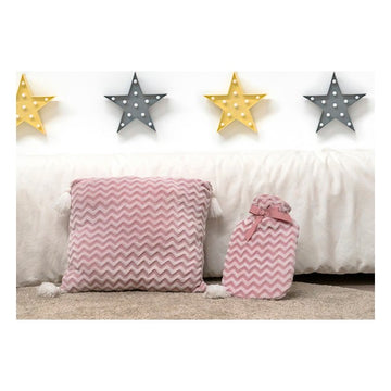 Set 2 Dinosaurier Kissen Wärmflasche Rosa (2 pcs)