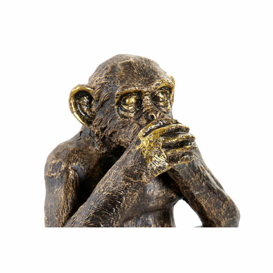 Deko-Figur DKD Home Decor Affe Harz Kolonial (3 pcs)