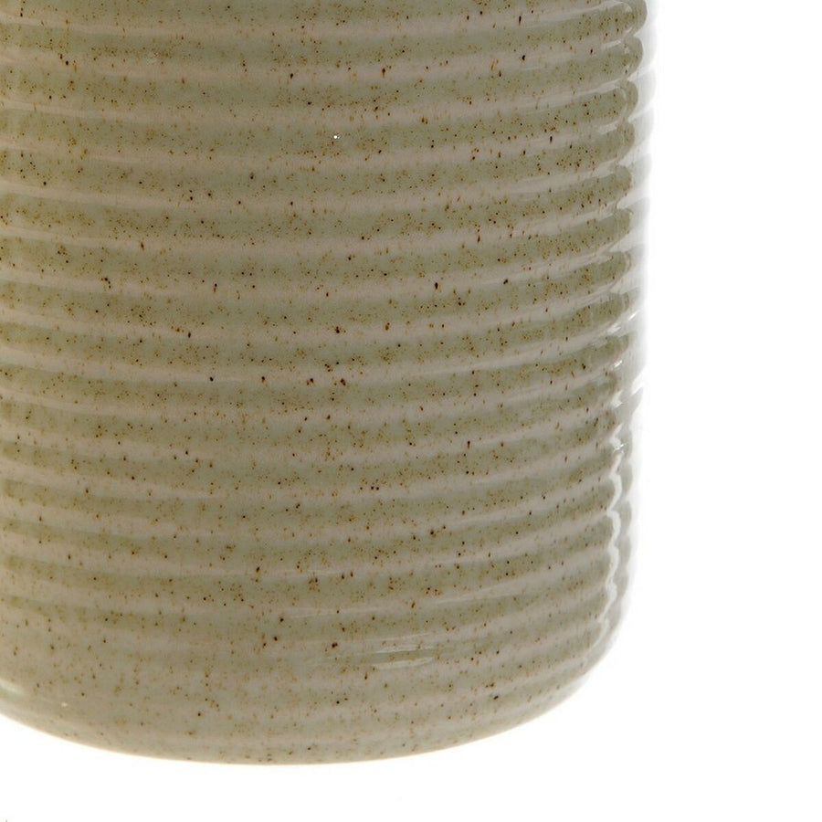 Toilettenbürste DKD Home Decor grün Stahl Steingut Polypropylen (PP) (11 x 40.5 x 11 cm)