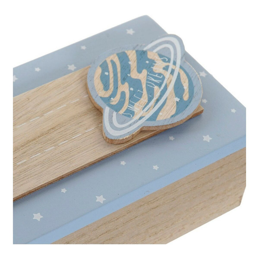 Dekorative Box DKD Home Decor Holz MDF (2 pcs) (22 x 6 x 9 cm)