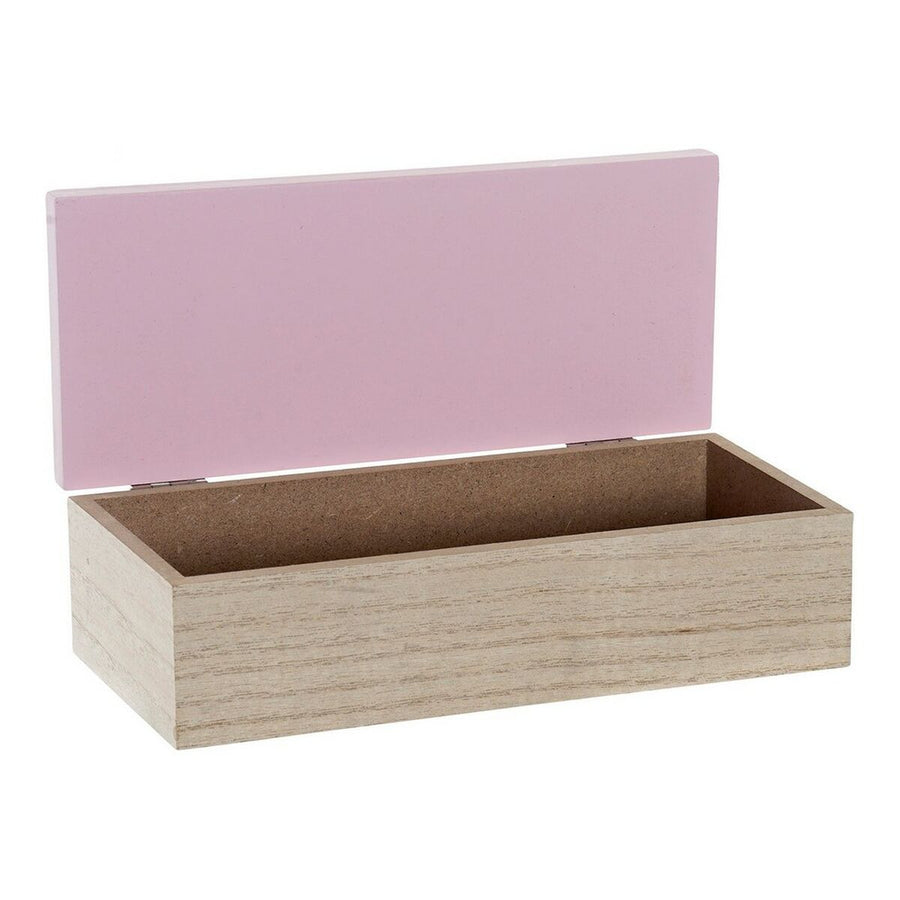 Dekorative Box DKD Home Decor Holz MDF (2 pcs) (22 x 6 x 9 cm)