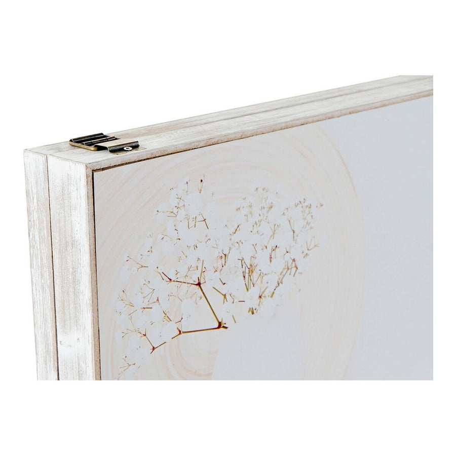 Schlüsselschrank DKD Home Decor Beige Holz MDF (2 pcs) (46 x 6 x 32 cm)