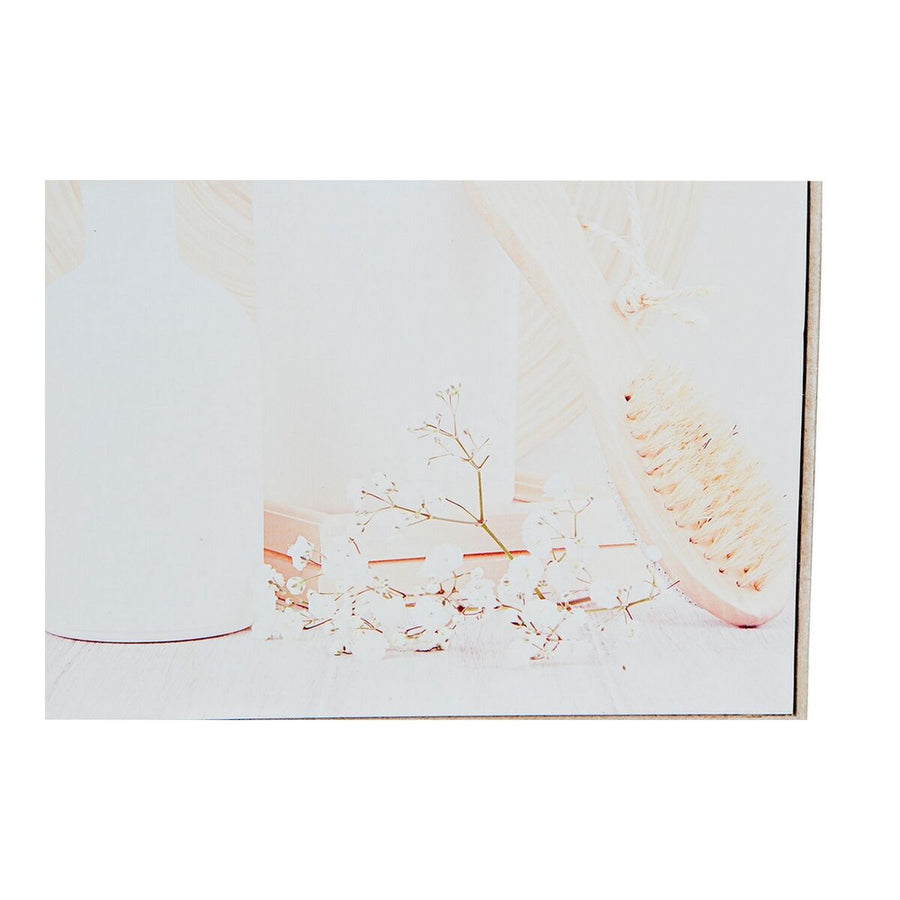 Schlüsselschrank DKD Home Decor Beige Holz MDF (2 pcs) (46 x 6 x 32 cm)