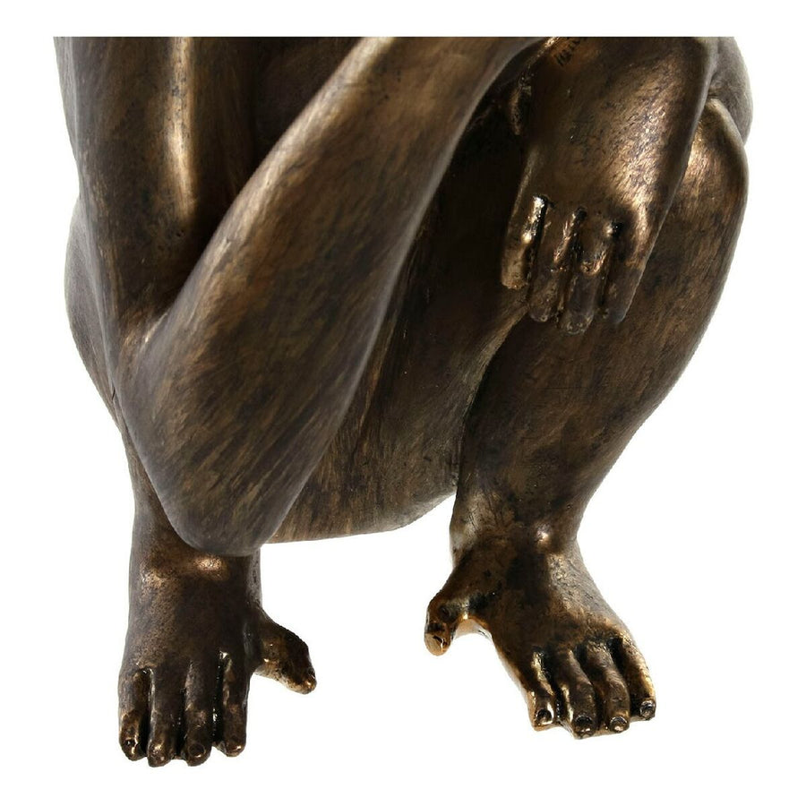 Deko-Figur DKD Home Decor Harz Affe (36 x 21 x 39 cm)