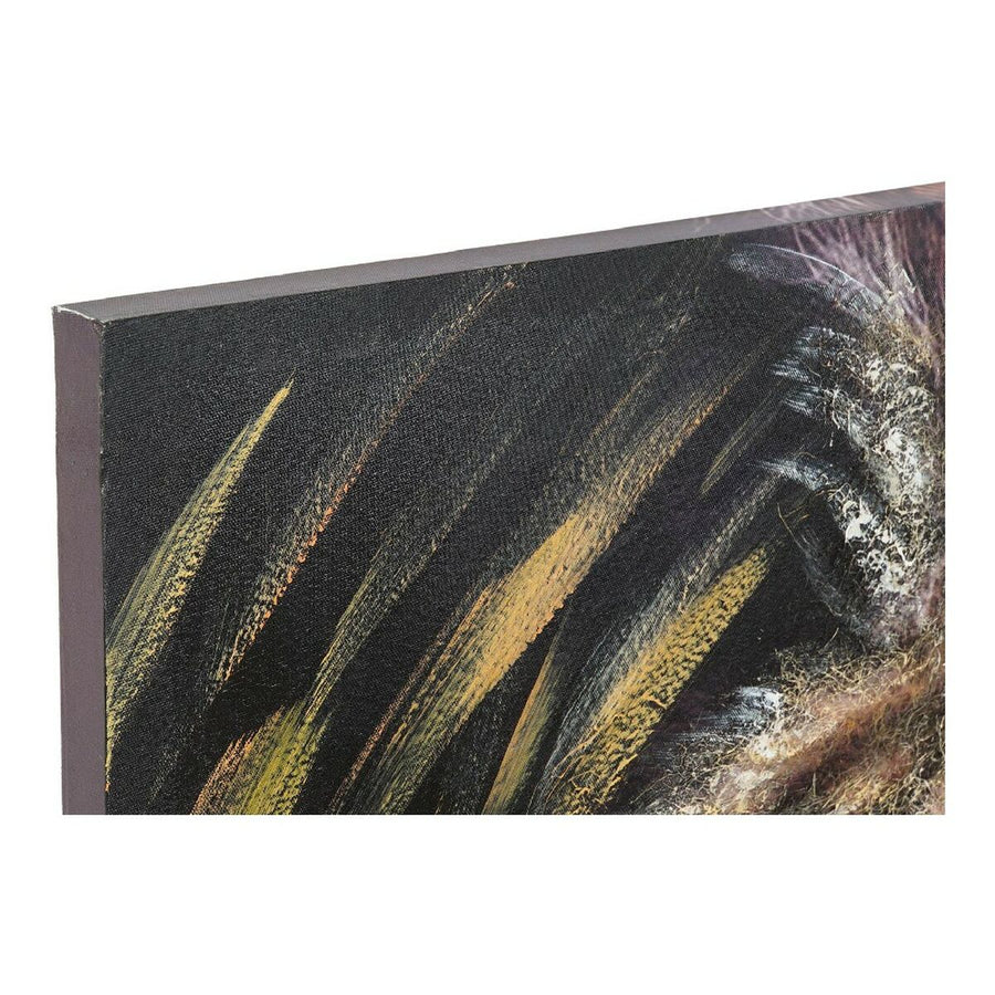 Bild DKD Home Decor S3013728 Leinwand Löwe Kolonial (100 x 3 x 100 cm) (2 Stück)