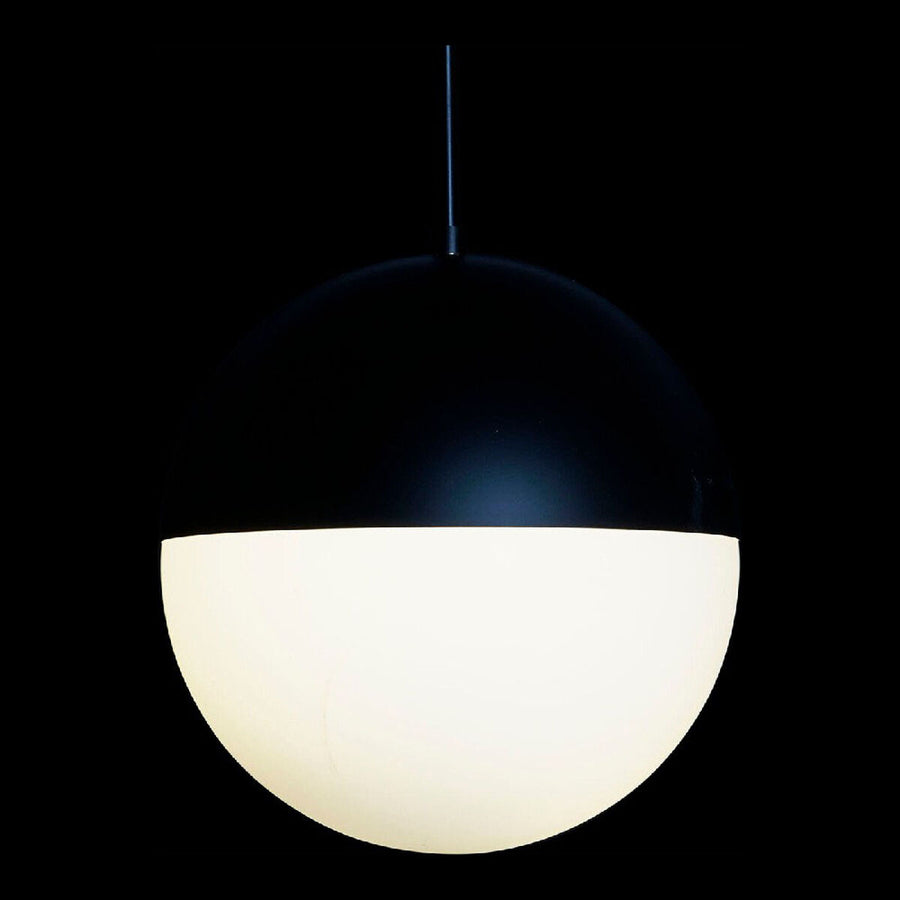 Deckenlampe DKD Home Decor Weiß Schwarz Metall Kristall 220 V 50 W (30 x 30 x 60 cm)