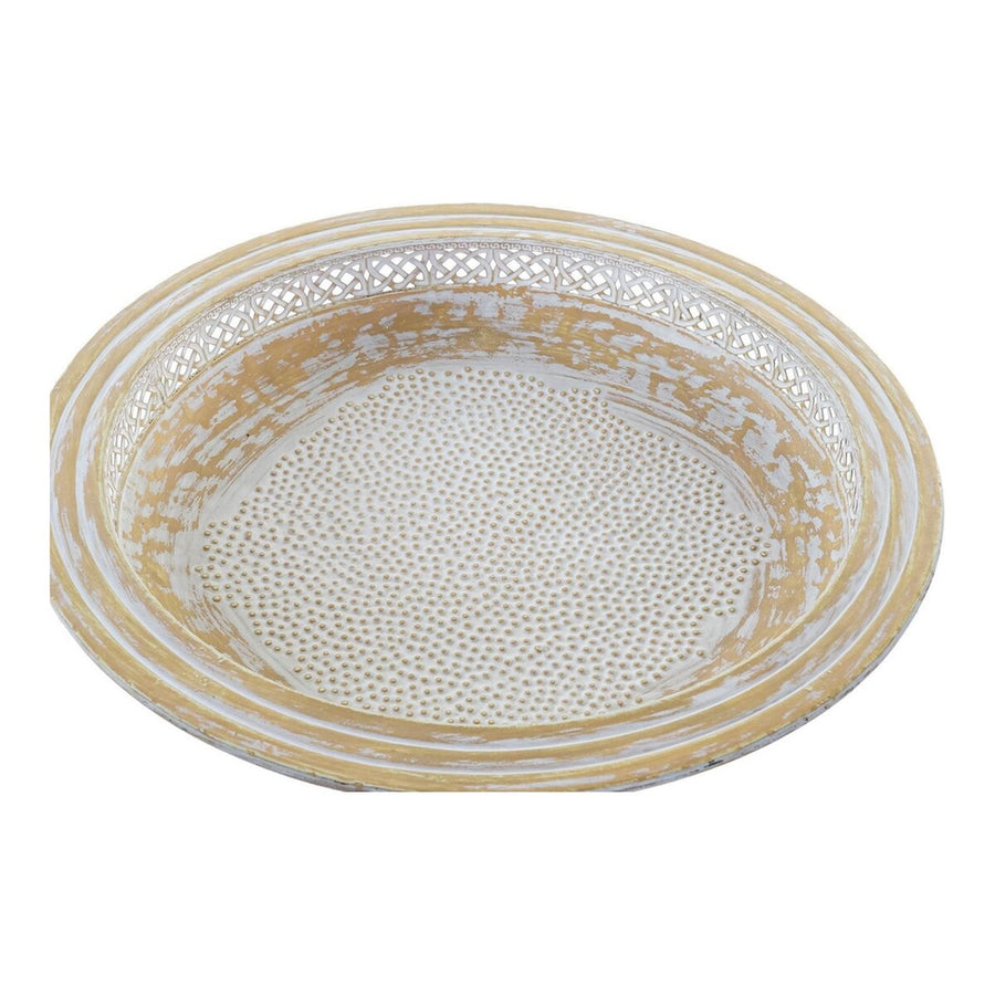 Ablageschale DKD Home Decor Metall (37 x 37 x 22 cm)