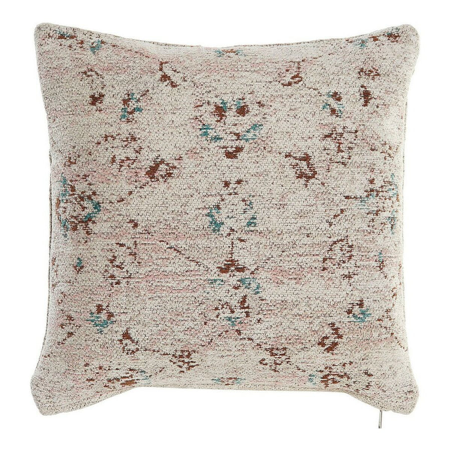 Kissen DKD Home Decor 8424001832378 Beige Braun Polyester Baumwolle Minze Aluminium grün Hellrosa Araber (45 x 12 x 45 cm)