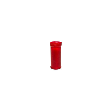 Kerze Lumar rot (13,5 x 5,5 cm)