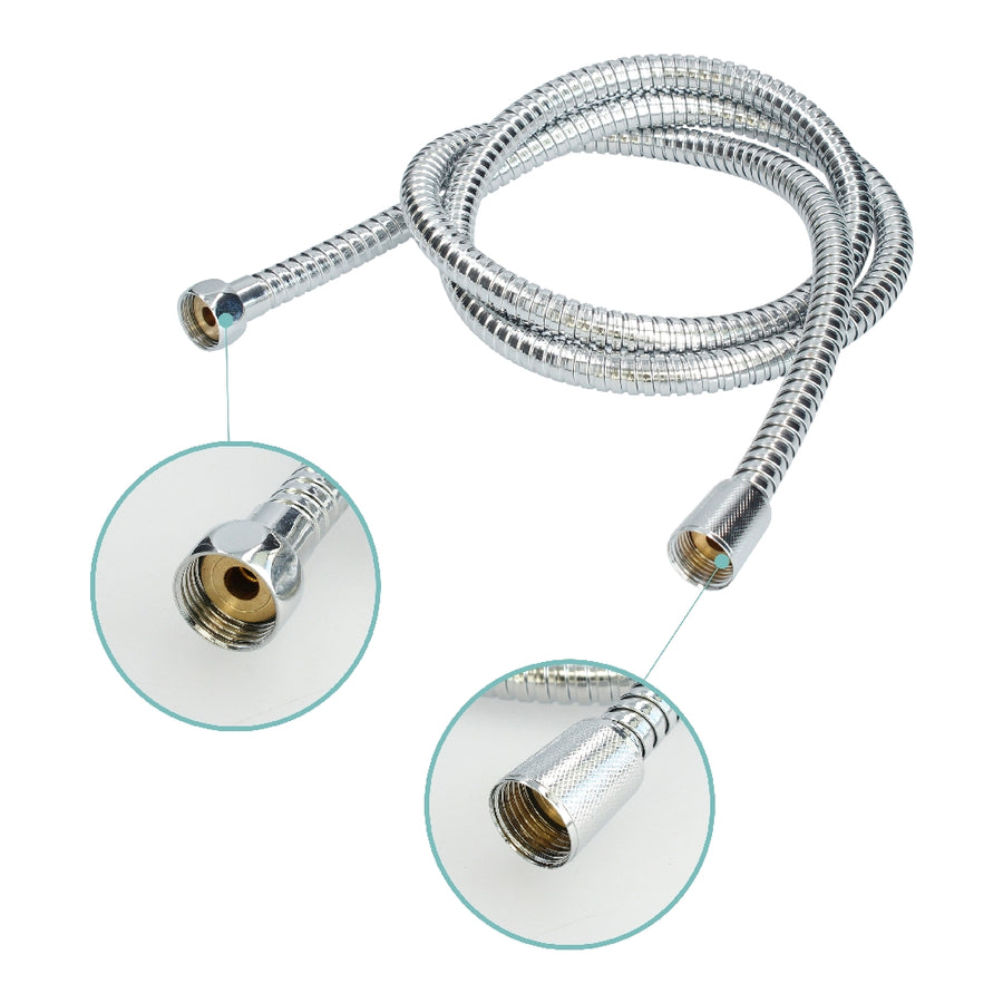 Duschkopf mit Schlauch zum Steuern des Wasserstrahls Fontastock H 1/2