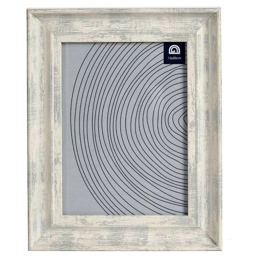 Fotorahmen Grau Kristall Holz Kunststoff (21 x 2 x 26 cm)