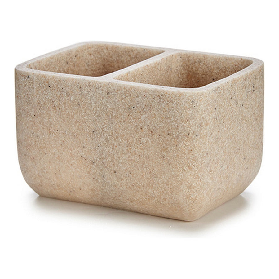 Scheuermittelablage für Spülbecken Creme Harz (9 x 7 x 12 cm)