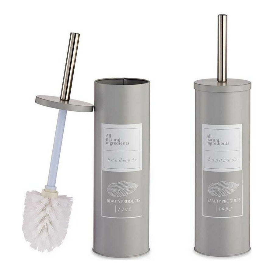 Toilettenbürste Natural Stahl Kunststoff (9,5 x 37,5 x 9,5 cm)