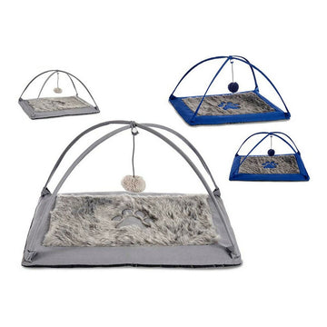 Haustierbettchen Grau Blue (42 x 38 x 57 cm)