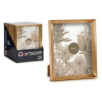 Fotorahmen Gold Golden Kunststoff Glas (20 x 25 cm)