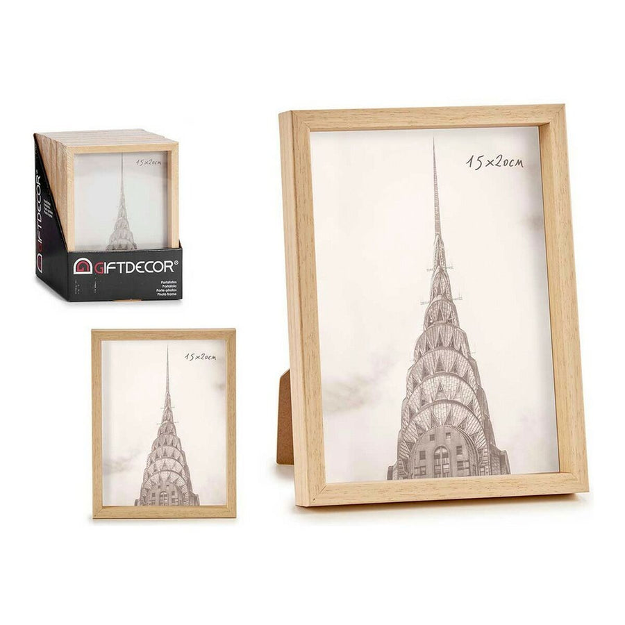 Fotorahmen Braun Kunststoff (16,5 x 2 x 21,6 cm) (16,5 x 2 x 21,6 cm)