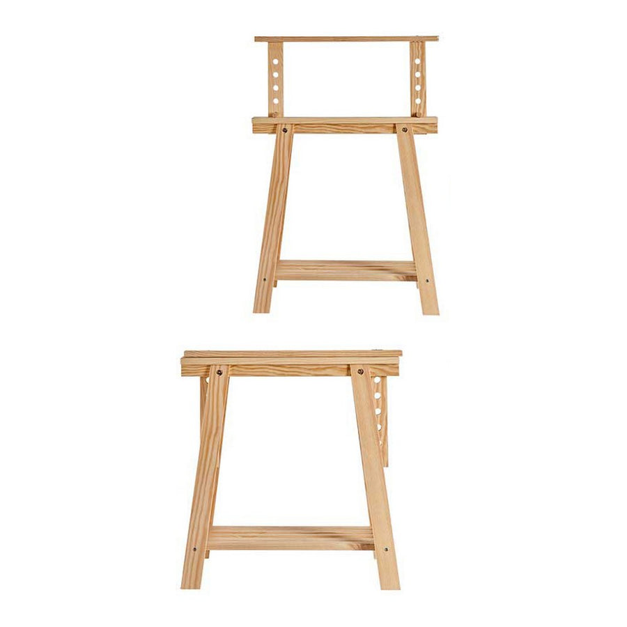 Staffelei Kiefernholz natürlich (70 x 45 x 70 cm)