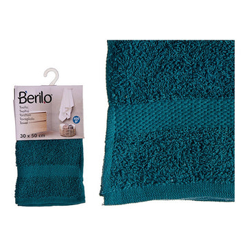 Badetuch Blau Polyester Baumwolle