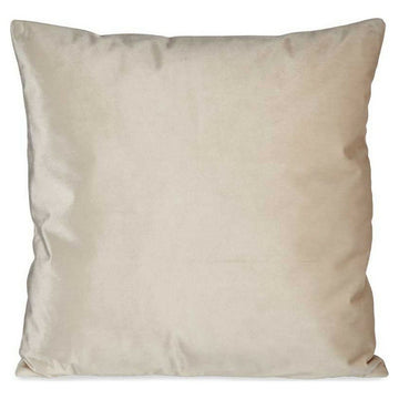 Kissen Polyester Samt Elfenbein (45 x 13 x 45 cm)