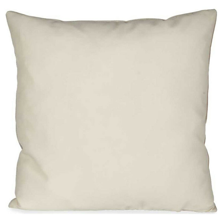 Kissen Polyester Samt Elfenbein (45 x 13 x 45 cm)