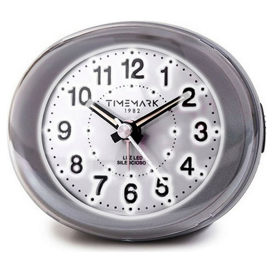 Analoger Wecker Timemark Grau (9 x 9 x 5,5 cm)