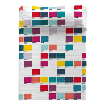 Steppdecke Mosaic Colorfull Pantone