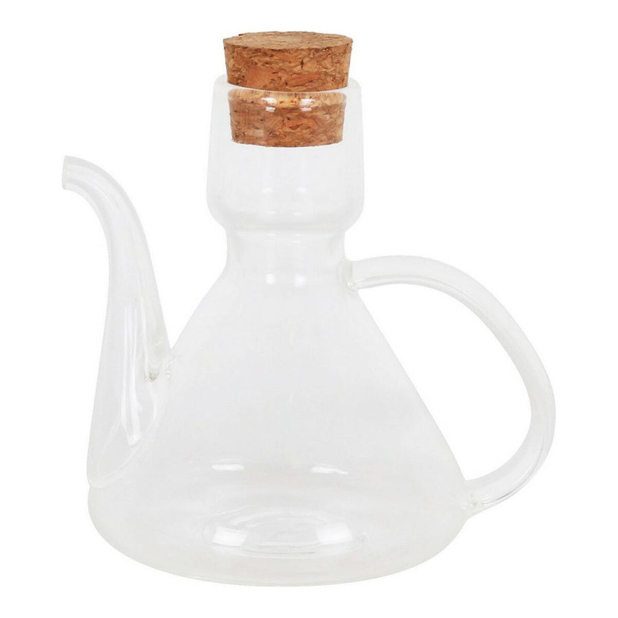 Ölfläschchen La Mediterránea Bell Borosilikatglas mit Deckel (125 cc)