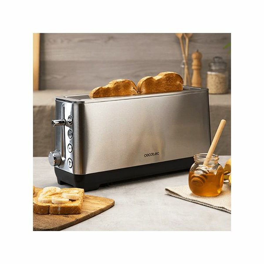 Toaster Cecotec BigToast Extra 1100 W Edelstahl