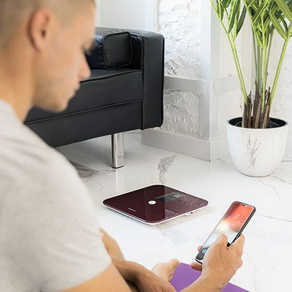 Digitale Personenwaage Cecotec Surface Precision 10400 Smart Healthy Vision Granatrot