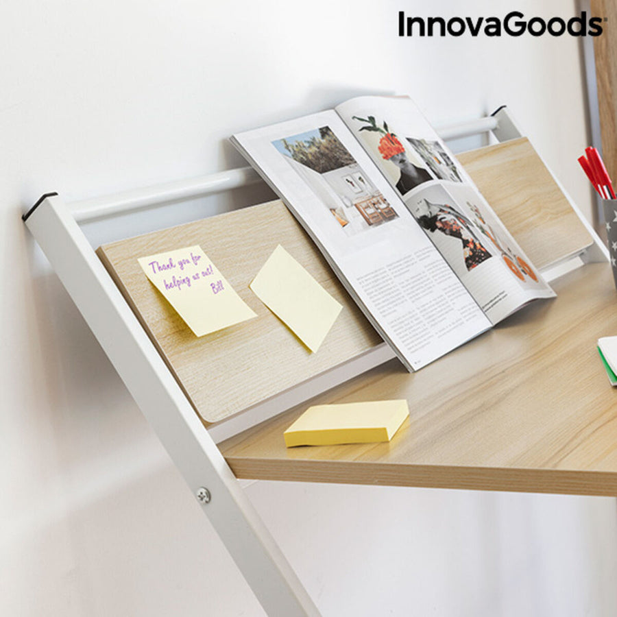 Klappbarer Schreibtisch mit Ablage Tablezy InnovaGoods