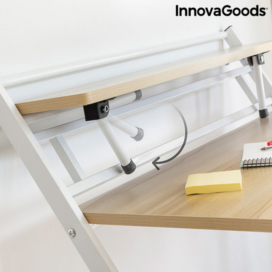 Klappbarer Schreibtisch mit Ablage Tablezy InnovaGoods