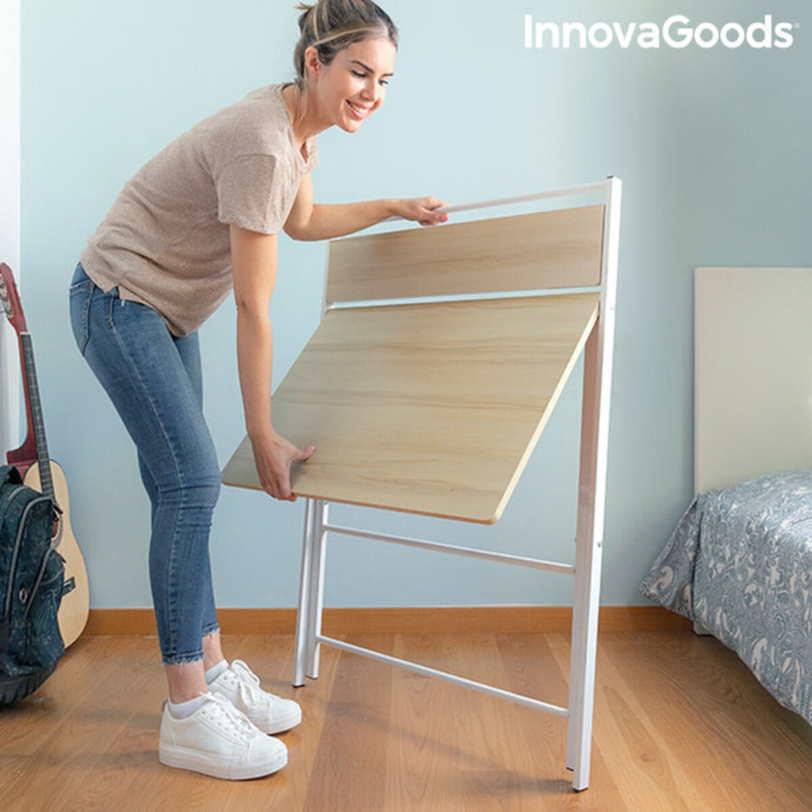 Klappbarer Schreibtisch mit Ablage Tablezy InnovaGoods