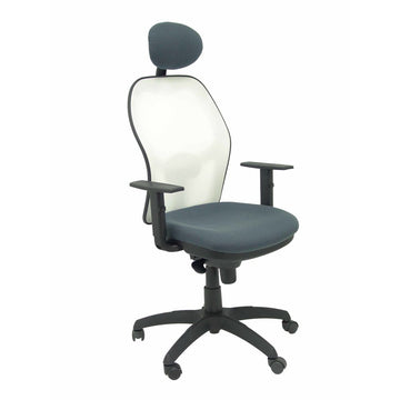 Bürostuhl mit Kopfstütze Jorquera P&C ALI600C Dunkelgrau