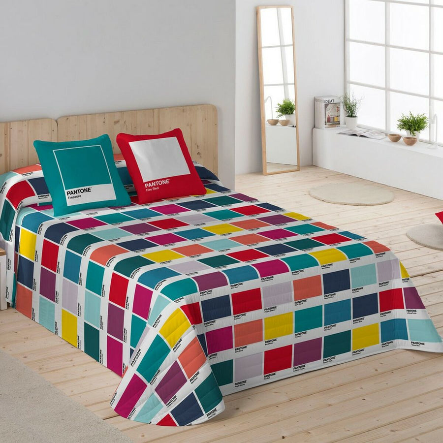 Steppdecke Mosaic Colorfull Pantone