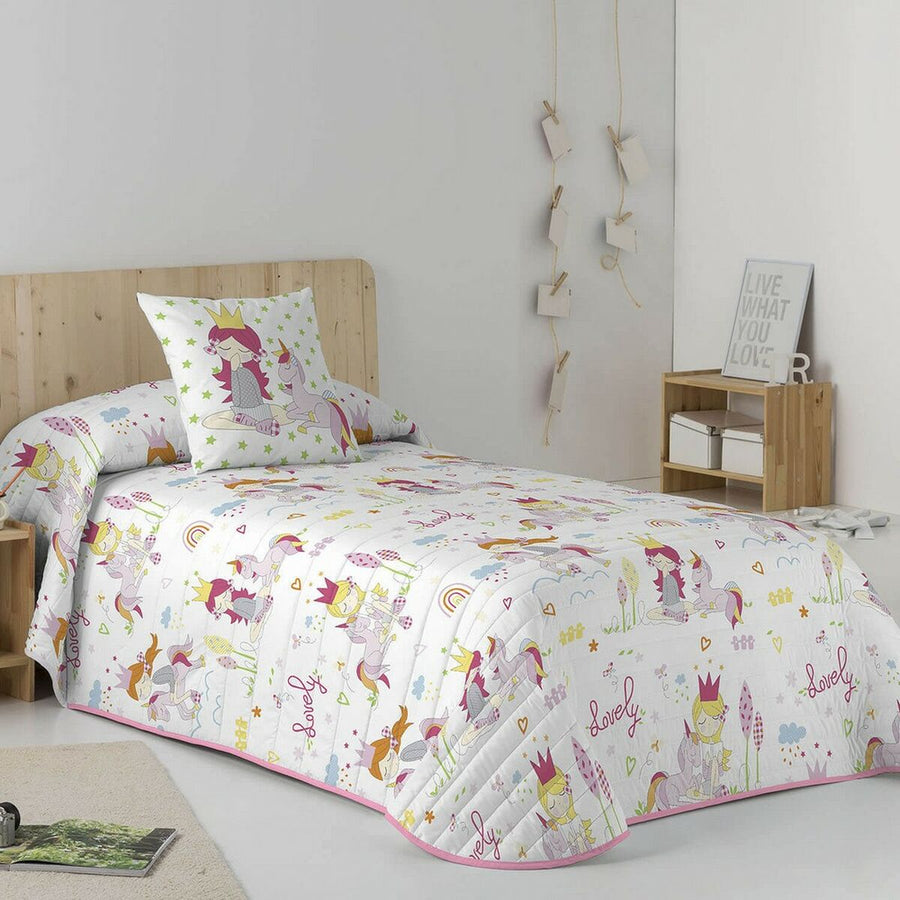 Steppdecke Cool Kids Lovely (200 x 260 cm) (Einzelmatratze)