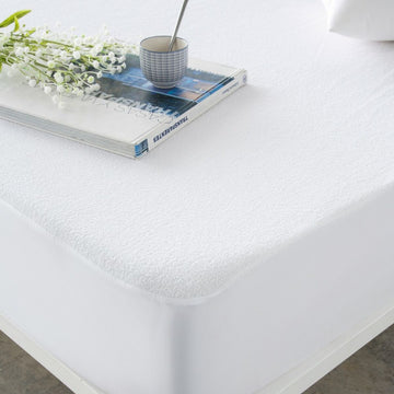 Matratzenschoner Naturals Weiß King size (180 x 190/200 cm)