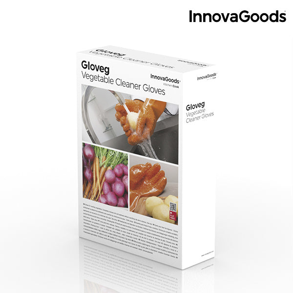Reinigungs- und Schäl-Handschuhe für Obst und Gemüse Gloveg InnovaGoods